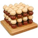 Vier in einer Reihe 3D