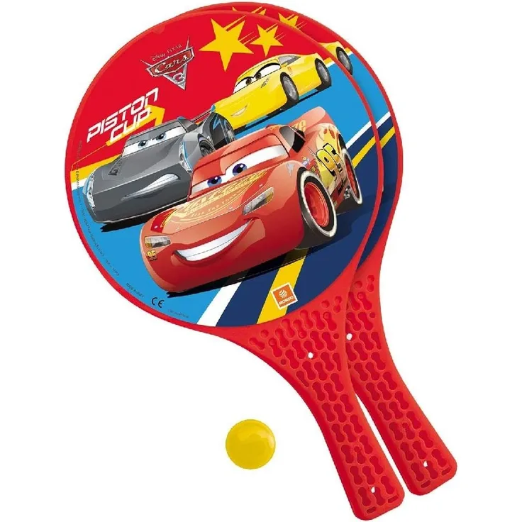 Vedes - Ware 0074601049 - Cars Beach-Bal Set 2 Schläger und Ball