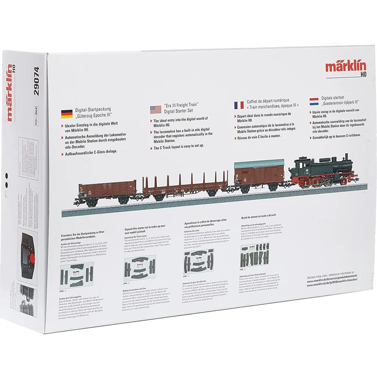 Märklin 29074 - Digital-Startpackung 'Güterzug Epoche III'. 230 Volt. Spur H0 – Bild 2