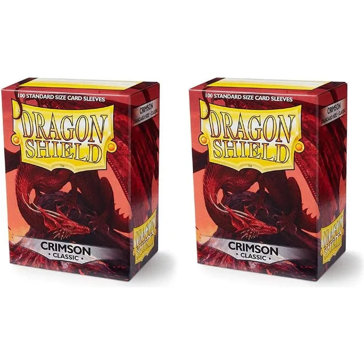 Arcane Tinmen 10021 - Dragon Shield: Crimson, 100 Stück