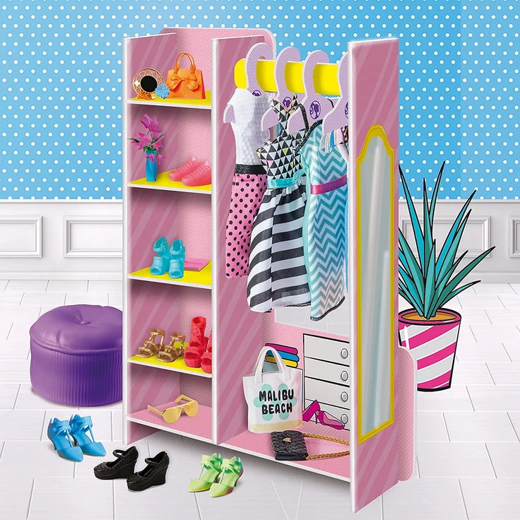 Lisciani Barbie Fashion Boutique Modepuppe Weiblich 4 Jahr(e) Mädchen Mehrfarbig – Bild 3