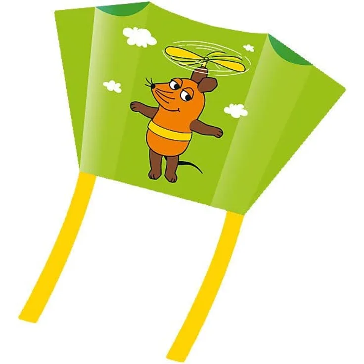 elliot Mini Pocket Kite Maus Flieger grün