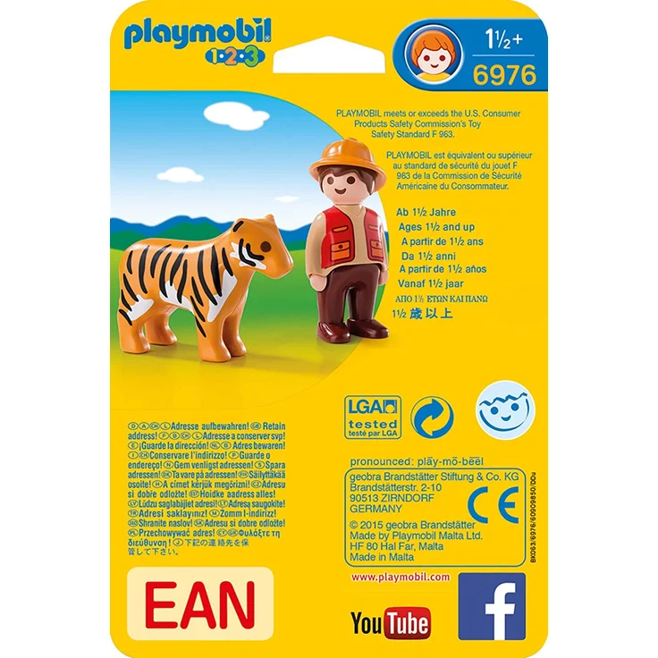 Playmobil 6976 - Wildhüter mit Tiger – Bild 3