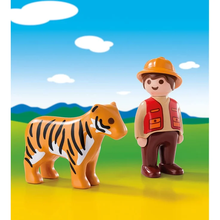 Playmobil 6976 - Wildhüter mit Tiger – Bild 2
