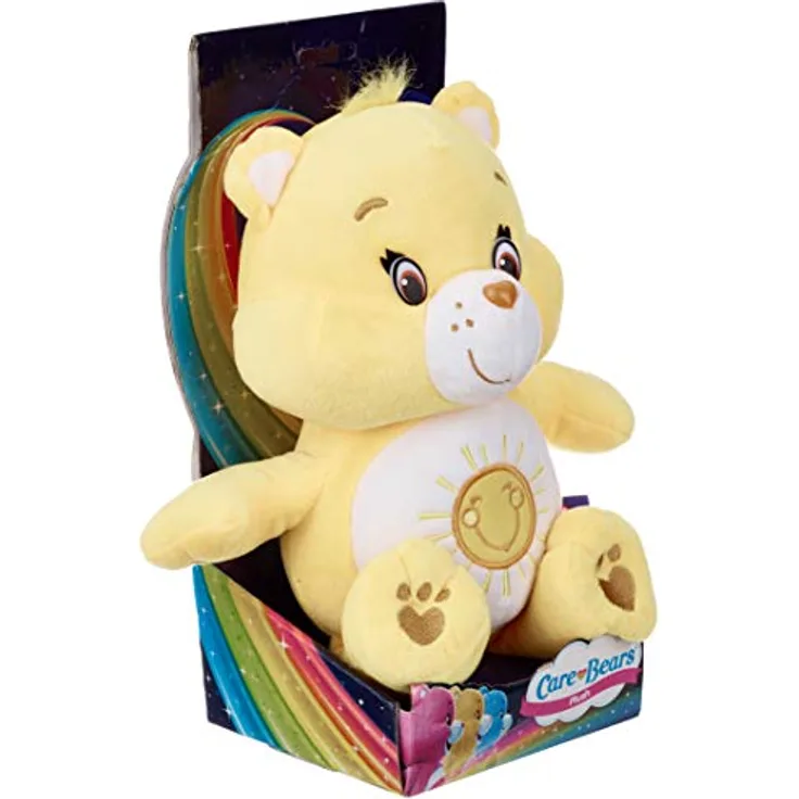 Care Bears Glücksbärchis Funshine Bär Plüschfigur Soft gelb 27cm