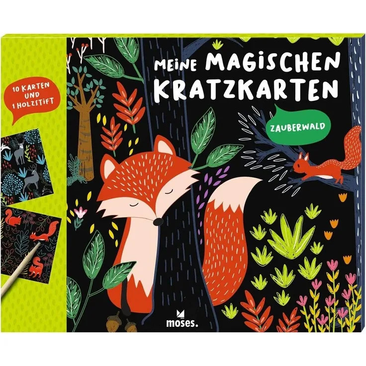 Meine Magischen Kratzkarten Zauberwald