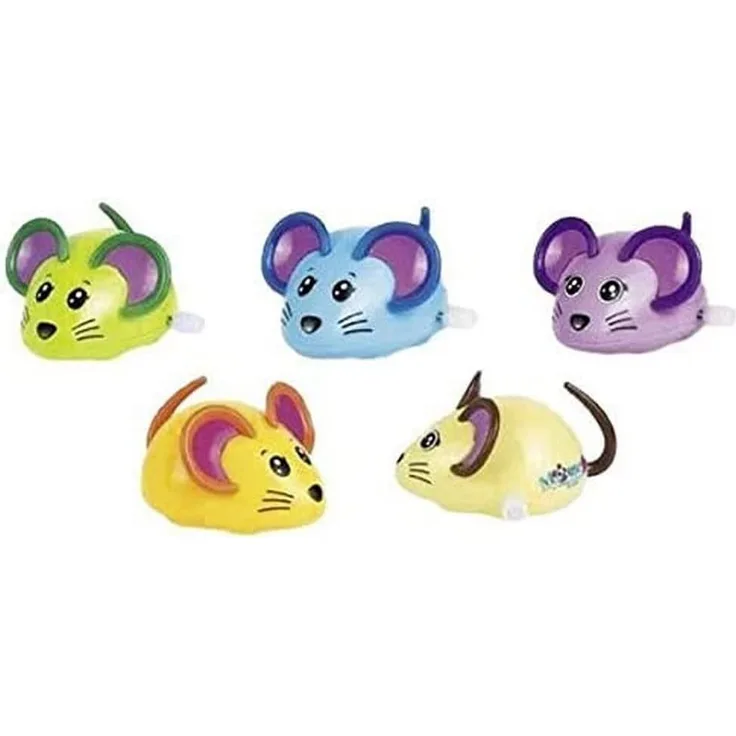 GoKi Mäuse zum Aufziehen, sortiert, 1x Stück, zufällige Farbauswahl