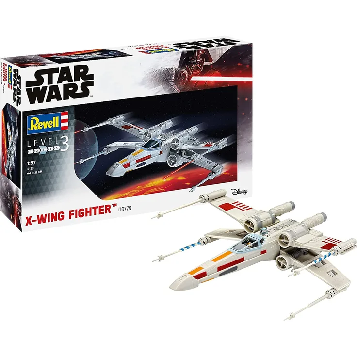 Revell X-wing Fighter Spaceplane model Montagesatz 1:57 X-wing Fighter Beide Geschlechter Kunststoff