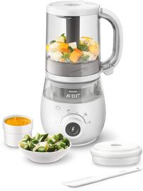 Philips Avent 'SCF883/01' Babynahrungszubereiter 4 in 1 Schwarz, 1700 ml Fassungsvermögen