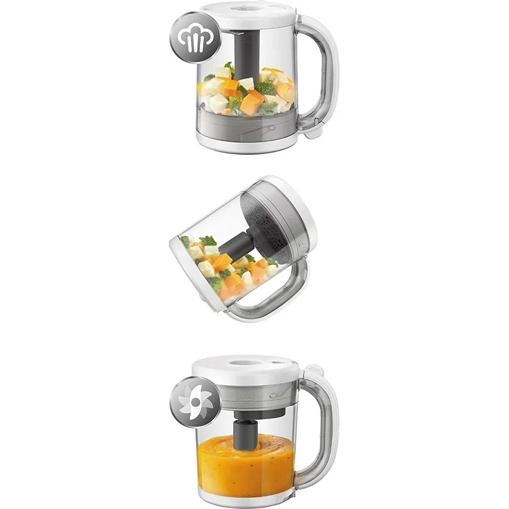 Philips Avent 'SCF883/01' Babynahrungszubereiter 4 in 1 Schwarz, 1700 ml Fassungsvermögen – Bild 3