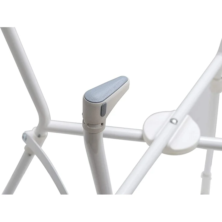 Rotho Babydesign Zusammenklappbarer Standard Wannenständer, Passend für TOP, Bella Bambina, StyLe! und Bio- Badewannen, Bis max.25kg belastbar, 92,4 x 84,9 x 58,3 cm, Weiß, 20450000101 – Bild 2