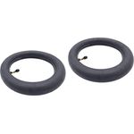 P4B | 2x 10 Zoll Schläuche - 45° Ventilwinkel | Für Kinderwagenreifen | Nahtloser Schlauch | FORMGEHEIZT | Spezial-BUTYL-Mischung | 10 x 2,0 | 54-152 | AV 40mm | Kinderwagen Schlauch 10x2