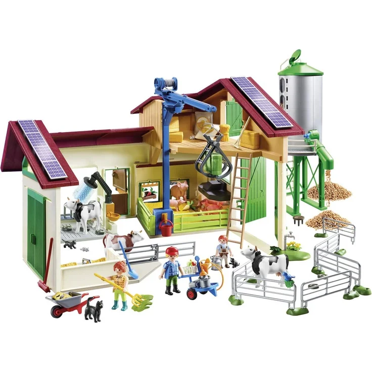 PLAYMOBIL Country 70132 'Großer Bauernhof mit Silo', 255 Teile, ab 4 Jahren – Bild 2