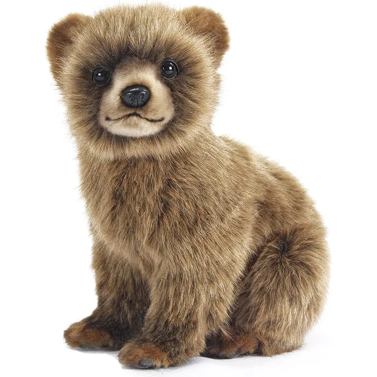 Hansa Plüschtier Bär braun 24 cm