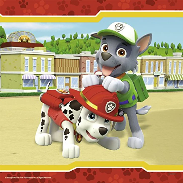Ravensburger Kinderpuzzle 09369 - Helden mit Fell - 3 x 49 Teile – Bild 3