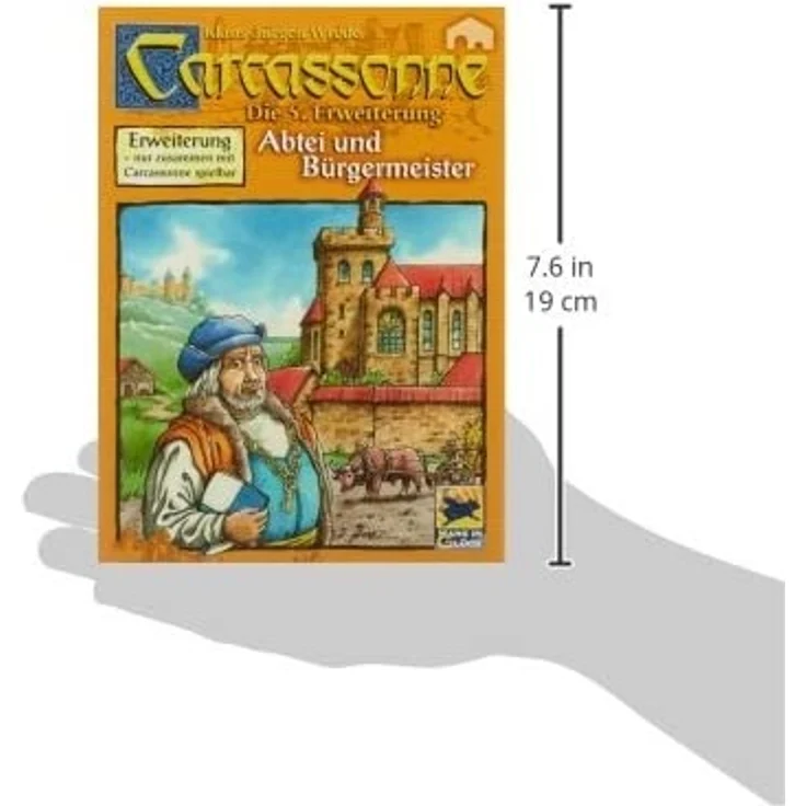Hans im Glück 48177 - Carcassonne 5. Erweiterung "Abtei und Bürgermeister" – Bild 4