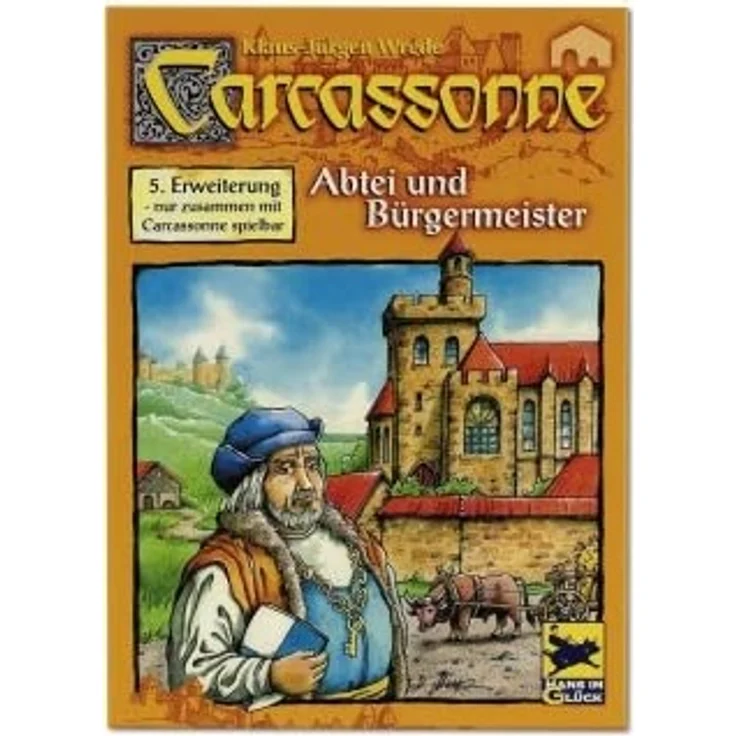Hans im Glück 48177 - Carcassonne 5. Erweiterung "Abtei und Bürgermeister" – Bild 3