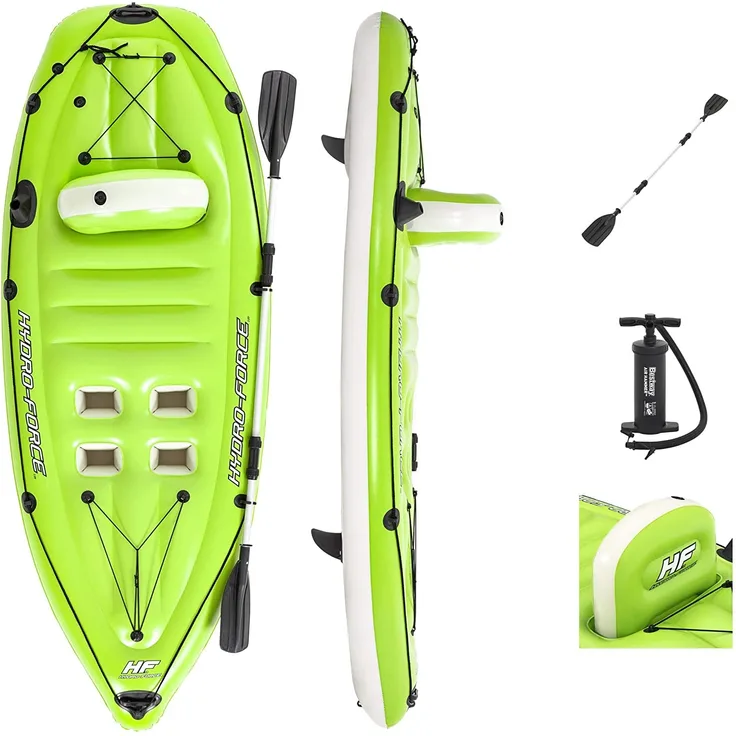 Bestway 65097 Reisen/Erholung Aufblasbares Boot Schwarz Grün PVC 1 Person(en) 150 kg