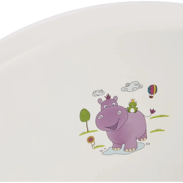 Keeeper Hippo Babywanne 84 cm mit Stöpsel weiss – Bild 6