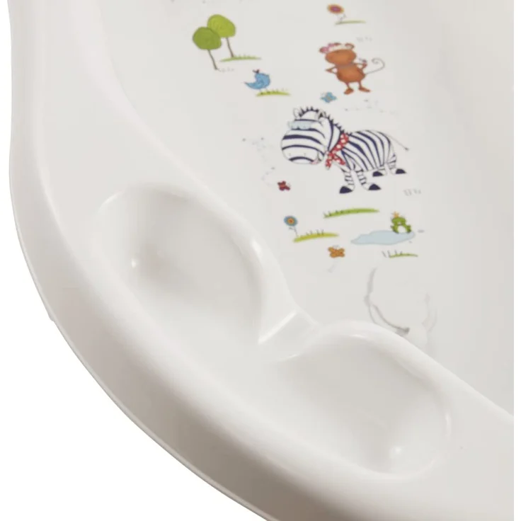 Keeeper Hippo Babywanne 84 cm mit Stöpsel weiss – Bild 7