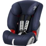 Britax Römer Kindersitz 9 Monate - 12 Jahre I 9 - 36 kg I EVOLVA 123 Autositz Gruppe 1/2/3 I Moonlight Blue