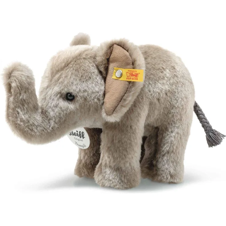 Steiff - Kuscheltiere - Wildtiere - Trampili Elefant, grau, 18cm