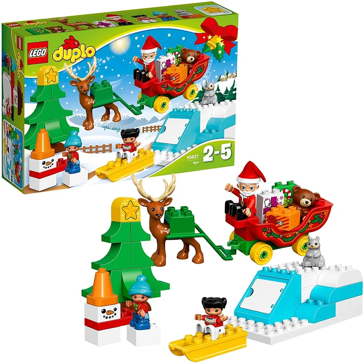 LEGO Duplo 10837 - Winterspaß mit dem Weihnachtsmann – Bild 1