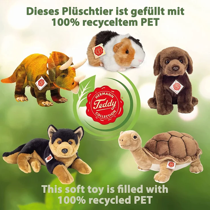 Teddy Hermann 927822 Husky liegend Plüsch, 60 cm – Bild 5