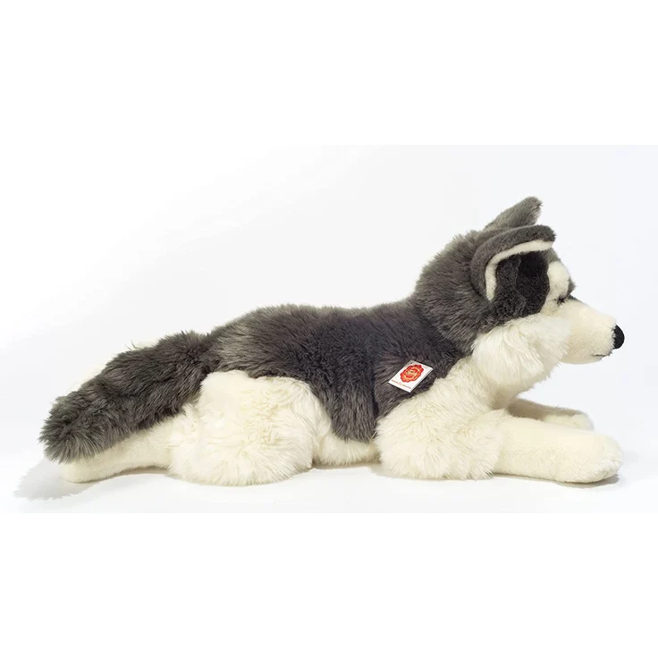 Teddy Hermann 927822 Husky liegend Plüsch, 60 cm – Bild 2