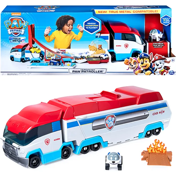 PAW Patrol 6053406-3 Launch'N Haul PAW Patroller für TRUE Metal Fahrzeuge