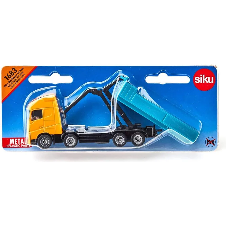 Siku Volvo Abrollkipper mit Kran – Bild 6