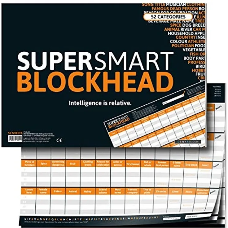 Denkriesen 'Super Smart Blockhead' -