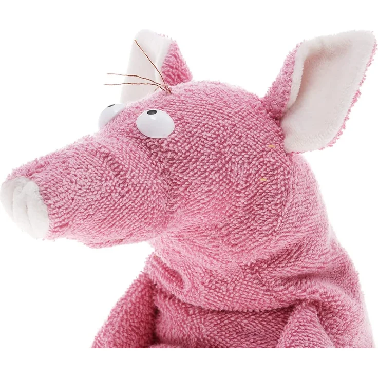 sigikid BEASTS, Kuscheltier für Erwachsene und Kinder, Schwein Karriere Sau, Rosa/Weiß, 38380 – Bild 11