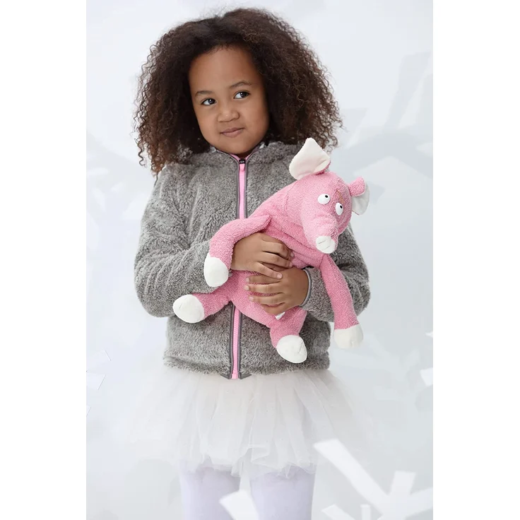 sigikid BEASTS, Kuscheltier für Erwachsene und Kinder, Schwein Karriere Sau, Rosa/Weiß, 38380 – Bild 5