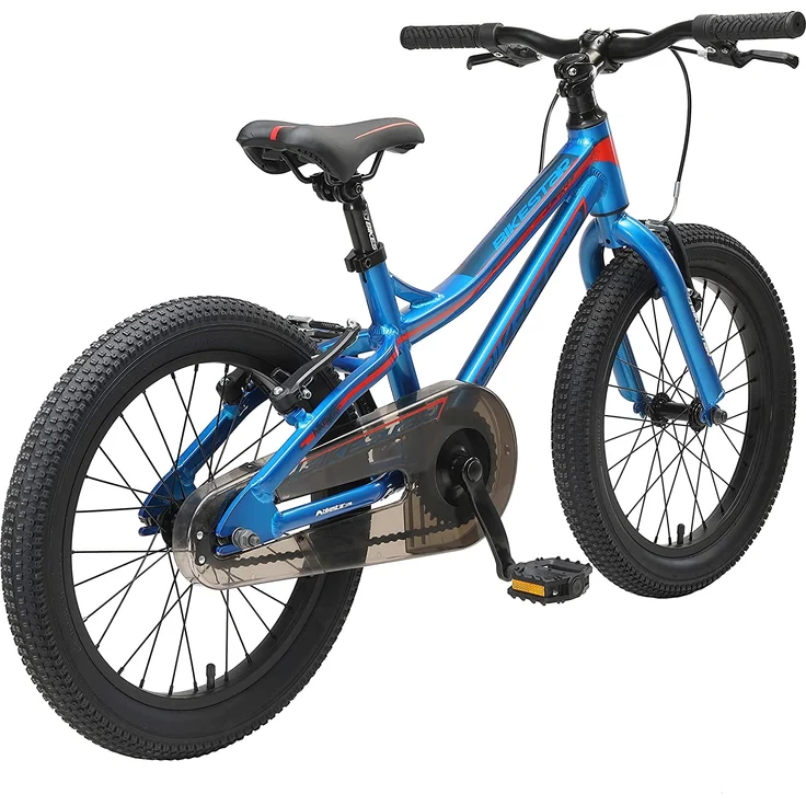 BIKESTAR Kinder Fahrrad MTB ab 5 Jahre | 18 Zoll Alu Mountainbike Kinderrad | Blau – Bild 3