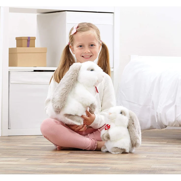 Trudi 23704 Plüsch Hase, Weiß/Grau – Bild 5