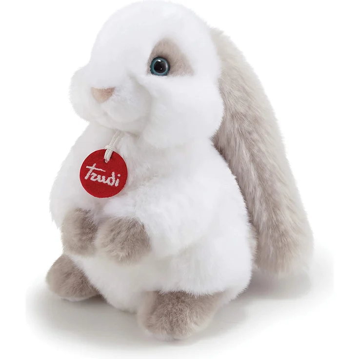 Trudi 23704 Plüsch Hase, Weiß/Grau – Bild 1