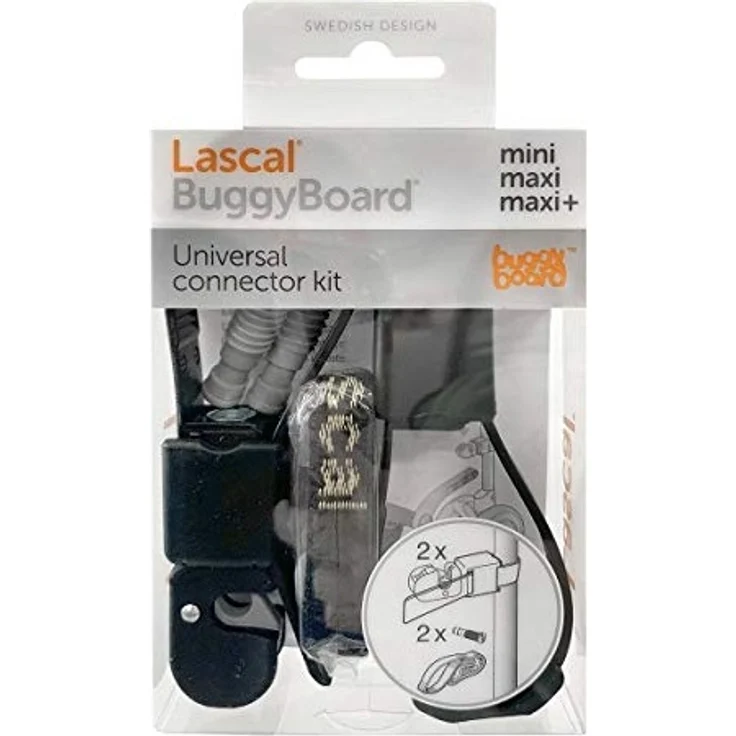Lascal 19211 Universal Kupplung BuggyBoard, mehrfarbig – Bild 3