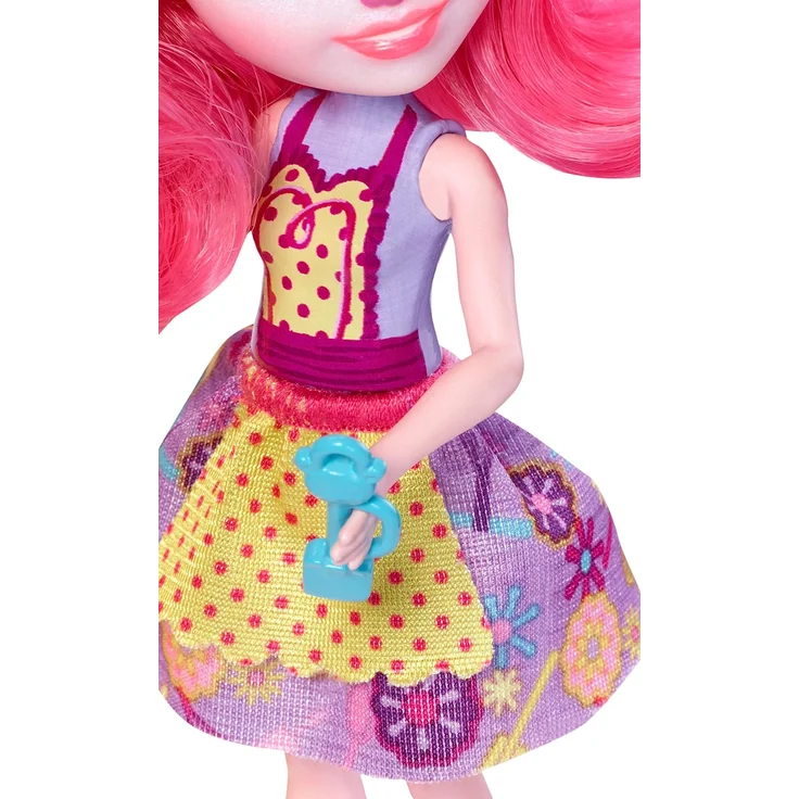 Mattel Enchantimals FJJ28 Themenpack Backfreunde mit Schweinemädchen Petya Pig Puppe und 2 Tierfreunden – Bild 3