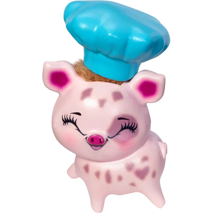 Mattel Enchantimals FJJ28 Themenpack Backfreunde mit Schweinemädchen Petya Pig Puppe und 2 Tierfreunden – Bild 5