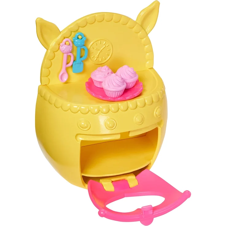 Mattel Enchantimals FJJ28 Themenpack Backfreunde mit Schweinemädchen Petya Pig Puppe und 2 Tierfreunden – Bild 10