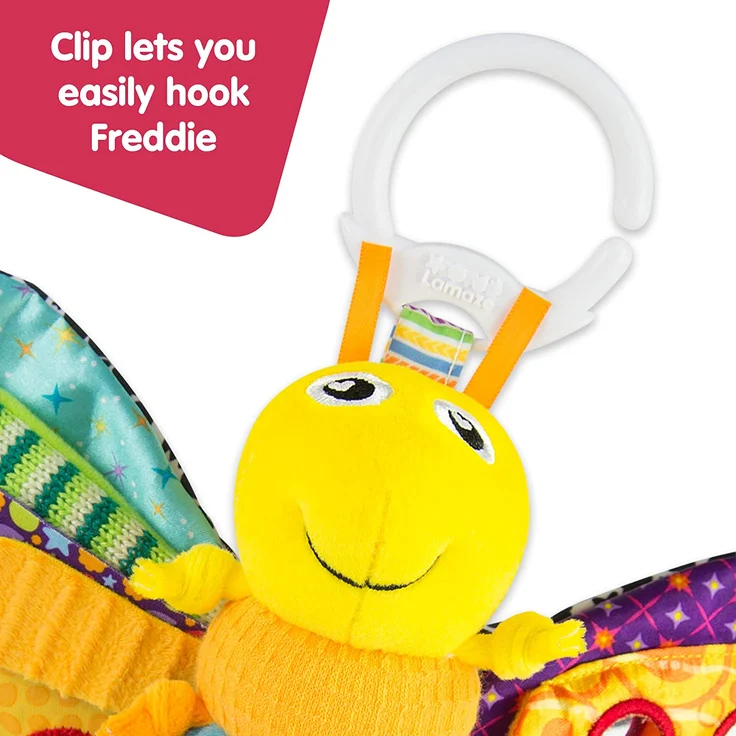 Lamaze LC27024 Baby Spielzeug "Freddie, das Glühwürmchen" Clip & Go, Hochwertiges Kleinkindspielzeug, Greifling Anhänger zur Stärkung der Eltern-Kind-Beziehung, Baby Mobile, Weihnachtsgeschenk, ab 0 Monaten - Preisvergleich – Bild 6