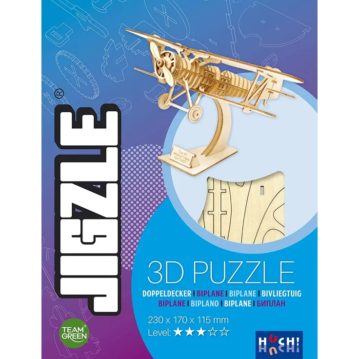 JIGZLE - Doppeldecker (Puzzle)