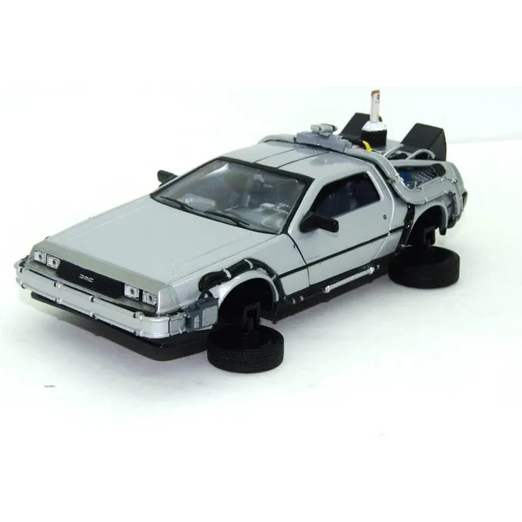 Welly Zurück in die Zukunft II Fahrzeugmodell im Maßstab 1:24, 19́81er Delorean LK Coupe mit klappbaren Rädern