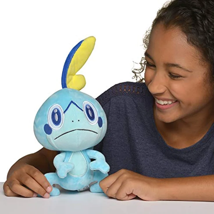 Pokémon 'Memmeon' Plüschfigur, 20 cm, detailgetreues Plüsch-Pokemon – Bild 3