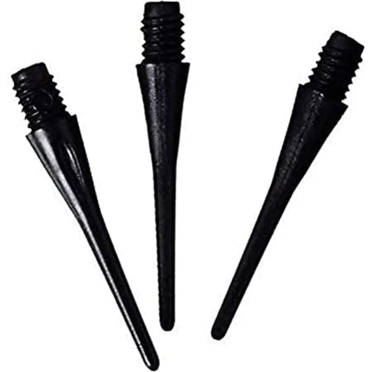 Best Sporting Dartpfeil Spitzen Nylon, 100 Stück, schwarz – Bild 1