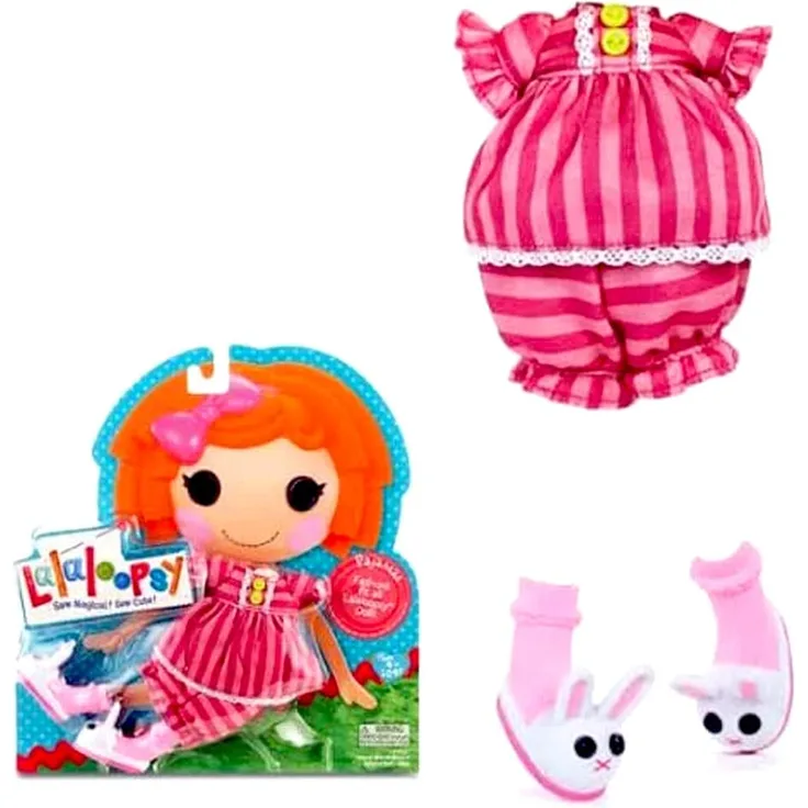 MGA Entertainment - Pyjama gestreift | Kleidung | Lalaloopsy | Mode Set | Schlafanzug