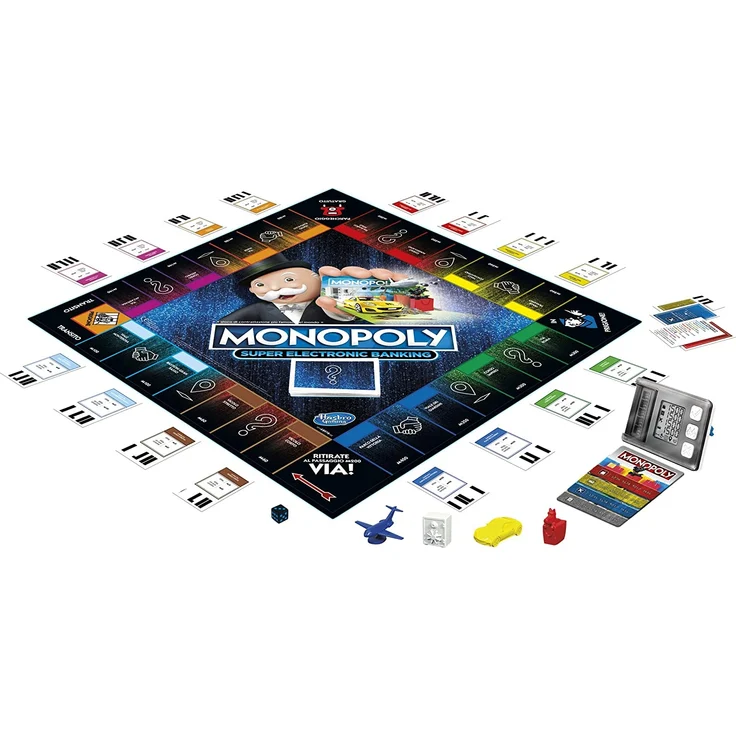 Hasbro Monopoly Super Electronic Banking (Spiel in Box mit Hasbro Gaming) – Bild 2