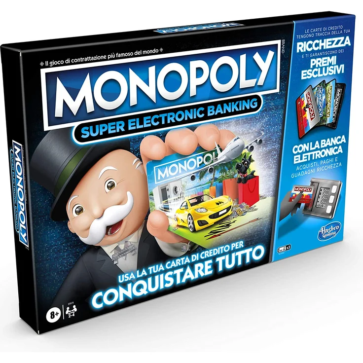 Hasbro Monopoly Super Electronic Banking (Spiel in Box mit Hasbro Gaming) – Bild 4