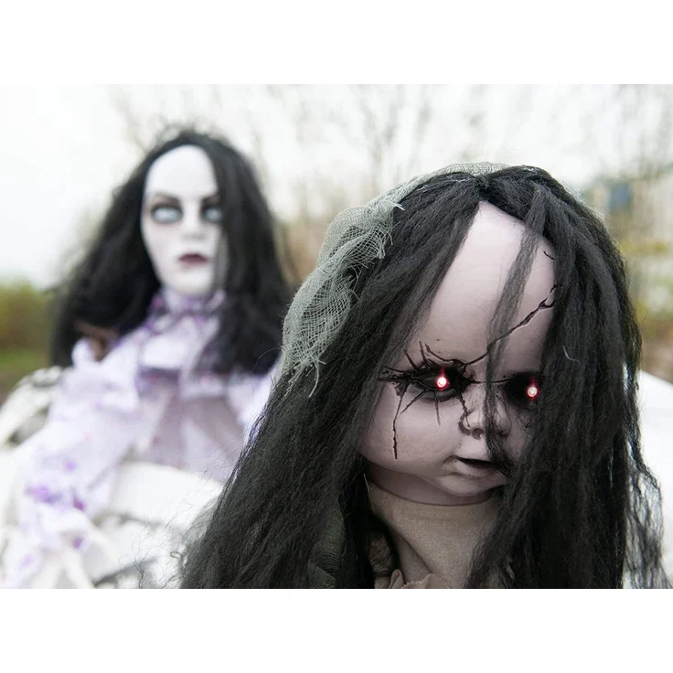 EUROPALMS Halloween Tanzende Geisterpuppe, 46-80cm – Bild 5